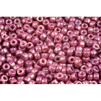 Matubo™ Round 6/0 Beads Chalk Violet Luster 14496 | Czech Glass