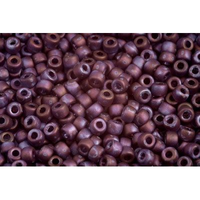 Matubo™ Round 6/0 Tanzanite Nebula Mat 20500/85001 | Glass Beads