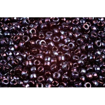 Matubo Round 6/0 Jet Nebula 23980/15001 | Czech Glass Beads