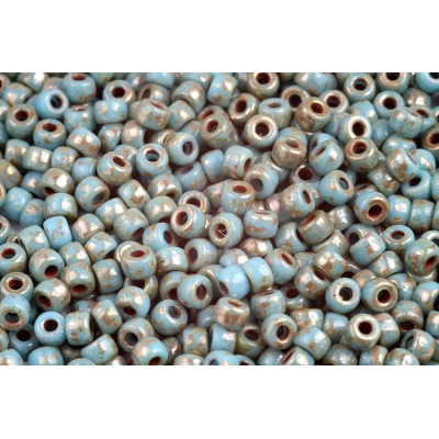 MATUBO ROUND 6/0  N. 146 TURQUOISE BLUE PICASSO