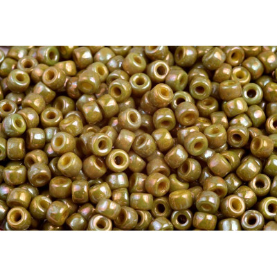 Matubo Round 6/0 Czech Glass Beads Limon Nebula 83120 | 10g