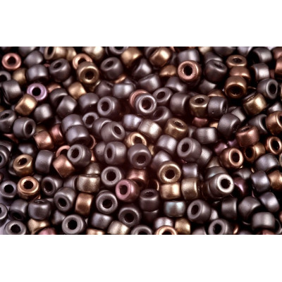 Matubo™ Round 6/0 Seed Beads Crystal Grey Rainbow 01670 | 4.1mm