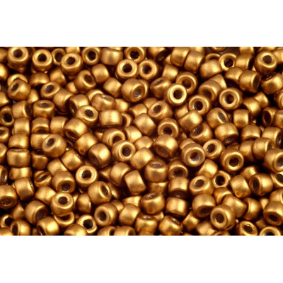 Matubo Round 6/0 Bronze Olive Gold 01720 | Czech Glass Beads