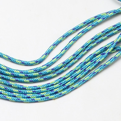 Paracord (PES) N. 13 Mint/blue/green