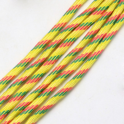 Paracord (PES)  N. 33 Yellow/red/green