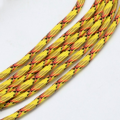 Paracord (PES) N. 34 Yellow/red/bk