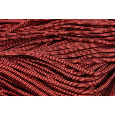 Paracord (PES) N. 75 Red/bk