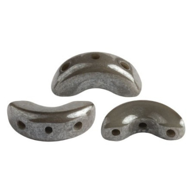 Arcos® par Puca® 5x10mm Opaque Dark Grey Luster 43030/14400