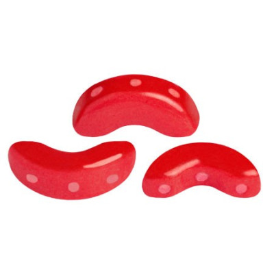 Arcos® par Puca® 5x10mm Opaque Grenadine 02020/32155 | Czech Beads