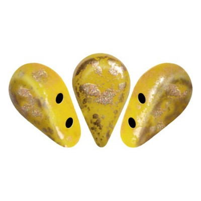 Amos® par Puca® 5x8mm Opaque Jonquil Splash 83120/94401 | 16pcs