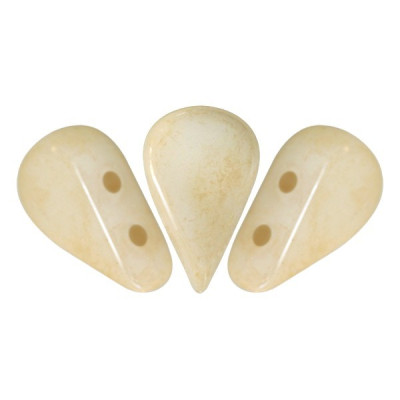 Amos® par Puca® 231 Opaque Beige Ceramic Look 5x8mm | 16pcs