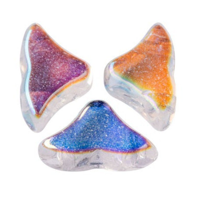Hélios® par Puca® Crystal AB 00030/28701 | 6x10mm Glass Beads