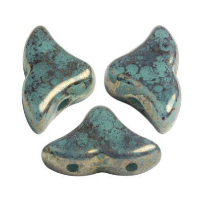 Hélios® par Puca® Beads Turquoise Bronze 63130/15496 | Glass