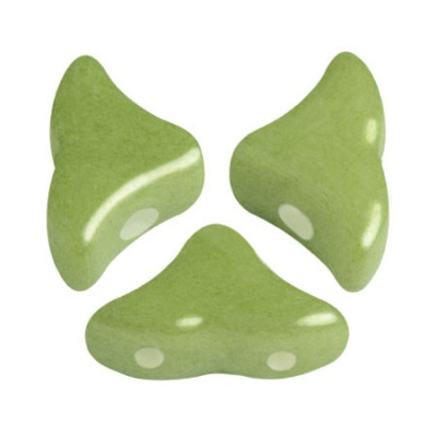 Hélios® par Puca® 6x10mm Opaque Pistachio 02020/32062 | Czech Beads