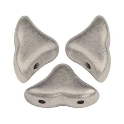 Hélios par Puca 6x10mm Metallic Mat Beige 23980/79080 | Glass Beads