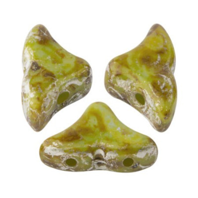 Hélios® par Puca® Aqua Opal Picasso 61010/65400 | Czech Glass