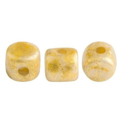 Minos® par Puca® 3x2.5mm Opaque Beige Spotted 02010/65322
