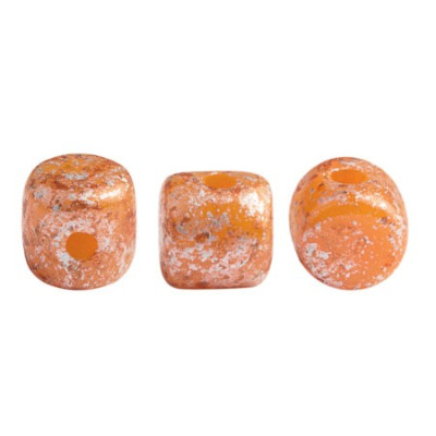 Minos® par Puca® Orange Opal Tweedy 81260/45703 | 3mm Czech Beads