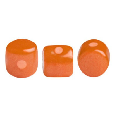 Minos par Puca 3x2.5mm Opaque Apricot 02020/32089 | Czech Glass