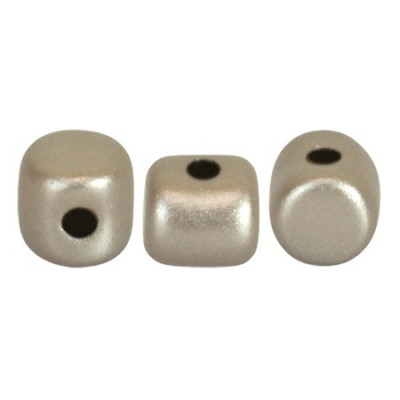 Minos par Puca Beads 3x2.5mm Metallic Mat Beige 23980/79080