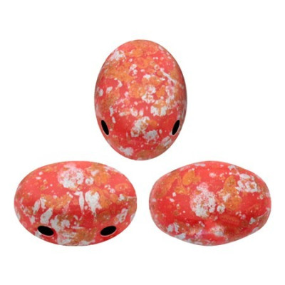 Samos par Puca 5x7mm Opaque Light Coral Tweedy 93400/45703