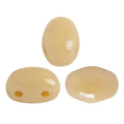 Samos® par Puca® 5x7mm Opaque Beige Luster 13020/14400 | Beads
