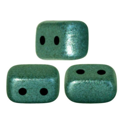 Ios® par Puca® 2.5x5.5mm Metallic Mat Green Turquoise 94104