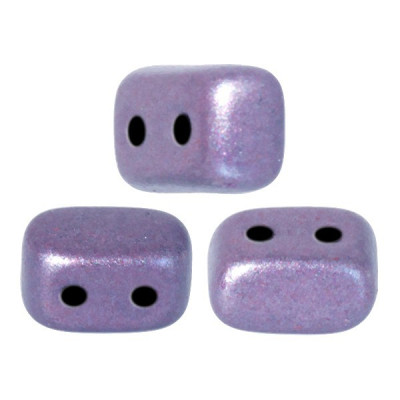 Ios® par Puca® 2.5x5.5mm Metallic Mat Purple 79021 | Glass Beads