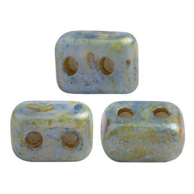 Ios® par Puca® 2.5x5.5mm Opaque Blue/Green Spotted 02010/65325