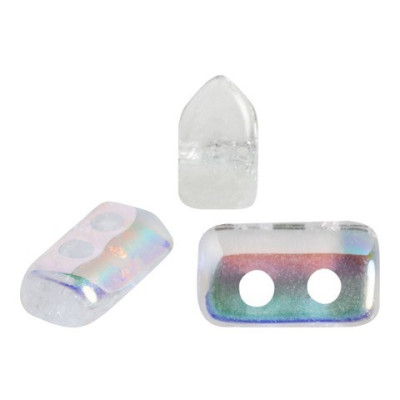 Piros® par Puca® Crystal AB 00030/28701 | 5x3mm Czech Glass Beads