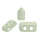 Piros par Puca 5x3mm Opaque Light Green 14457 | Czech Glass Beads