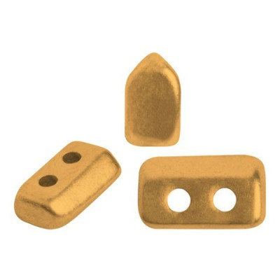 Piros® par Puca® Bronze Gold Mat 00030/01740 | 2-Hole Beads