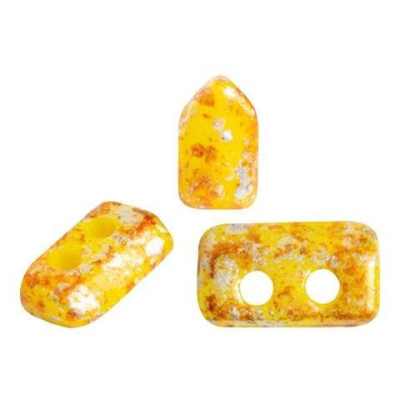 Piros par Puca Beads Opaque Jonquil Tweedy 83120/45703 | 5x3x2mm