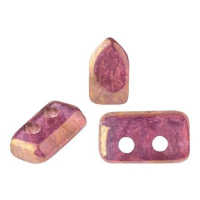 Piros par Puca Light Rose Opal Bronze 71010/15496 | Czech Beads