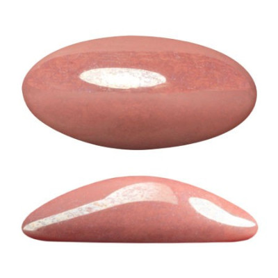 Athos par Puca 20x10mm Opaque Rose Luster 73030/94400 | Czech Beads
