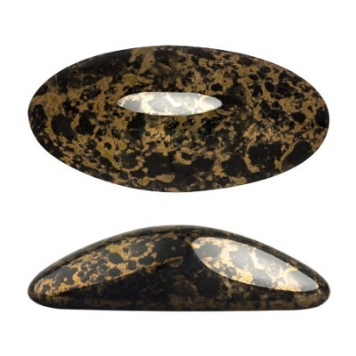 Athos® par Puca® No. 12 Jet Bronze 23980/15496 | Glass Beads