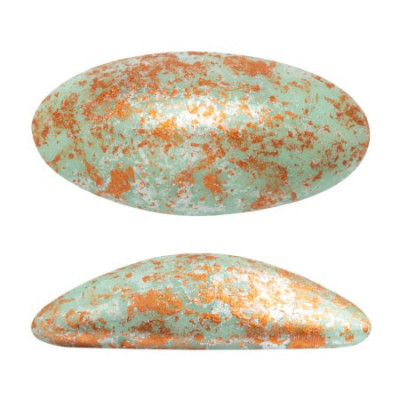 Athos® par Puca® Cabochon 20x10mm Turquoise Tweedy 63110/45703