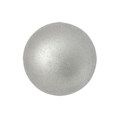 18mm Cabochon par Puca Silver Aluminium Mat 00030-01700