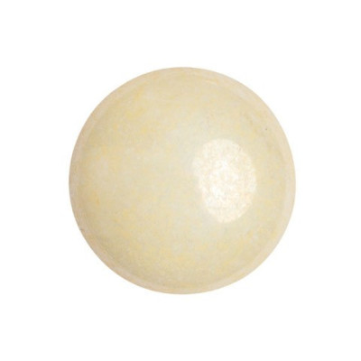 Cabochon par Puca® 18mm Ivory Ceramic Look 03000-14401 | Glass Beads