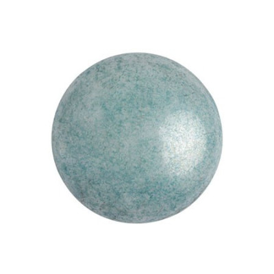 Cabochon par Puca® 18mm Turquoise Ceramic 03000-14464 | Czech Glass