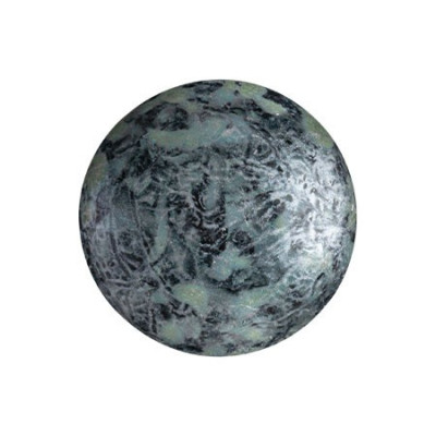 Cabochon par Puca 18mm Metallic Mat Old Silver 23980/65321
