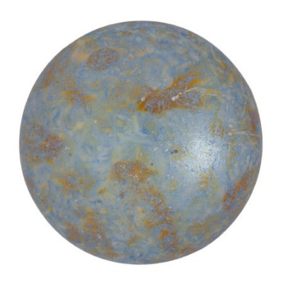 Cabochon par Puca® No. 13 Blue Brown Spotted 02010-65325 | 25mm