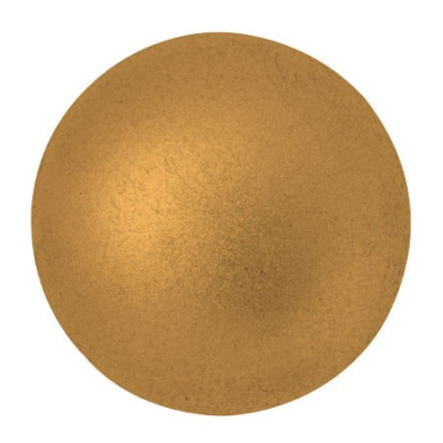 25mm Cabochon par Puca® Bronze Gold Mat 00030-01740 | Czech Glass