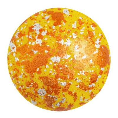 Czech Glass Cabochon par Puca 25mm Jonquiltweedy 45703 | Focal Bead