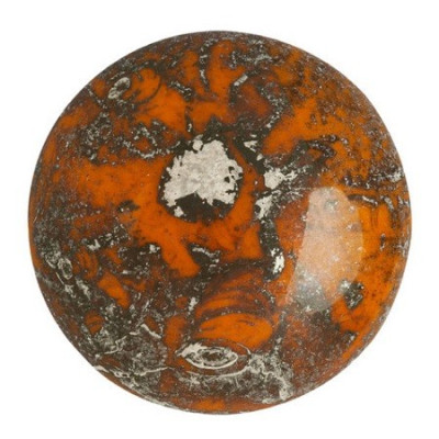 Cabochon par Puca 25mm Hyacinth Picasso 93120-65400 | Focal Bead