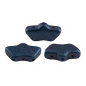 Delos® par Puca® 6x11mm Metallic Mat Dark Blue 23980/79032 | 10pcs