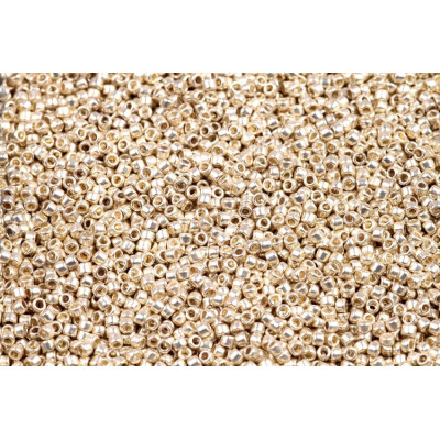 TOHO Round 15/0 Galvanized Aluminum 558 | Japanese Seed Beads