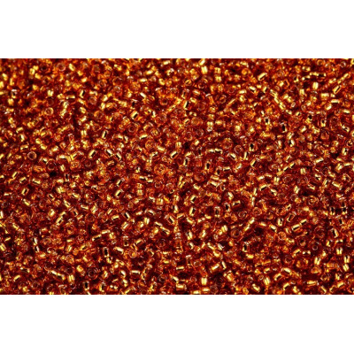 TOHO Round 15/0 Silver-Lined Topaz 22C | Japanese Seed Beads