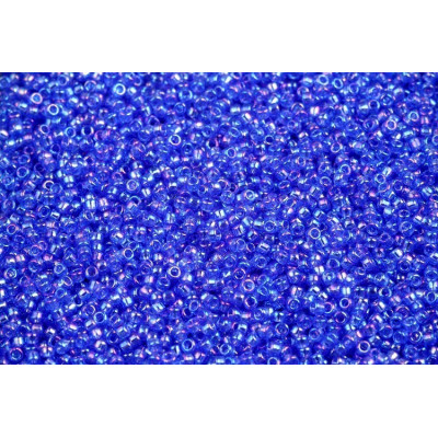 TOHO Round 15/0 Transparent-Rainbow Sapphire 178 | Japanese Beads
