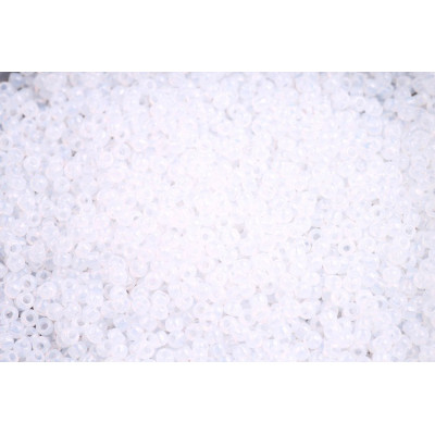 TOHO Round 11/0 Alabaster 1141 | Japanese Glass Seed Beads